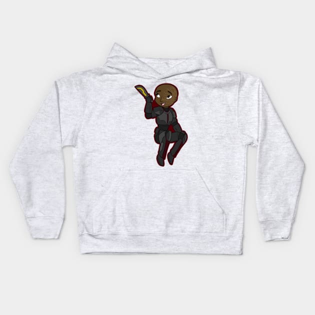 Chibi Wrecker Kids Hoodie by One Creative Ginger